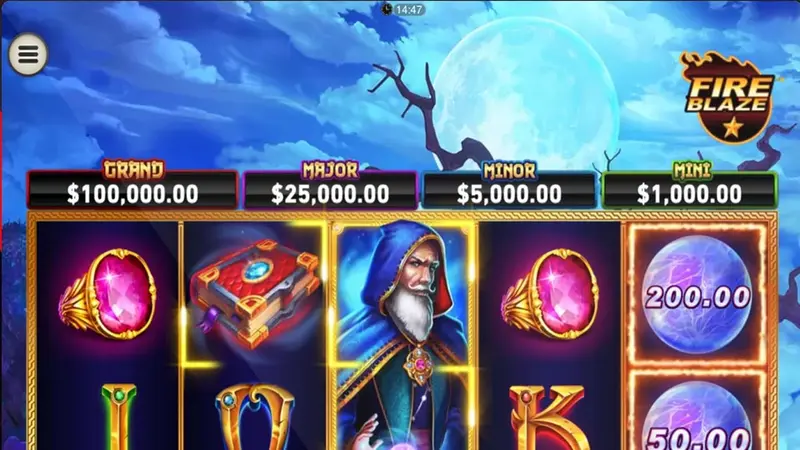 Slot Fire Blaze en la app Caliente Casino para iOS